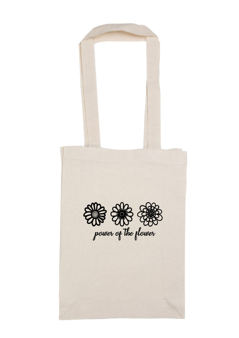 Power of the Flower - Re-Usable Calico Bag - Corporate Sling