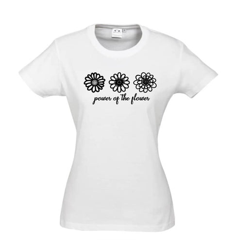 Power of the Flower - Fitted Short Sleeve T-Shirt
