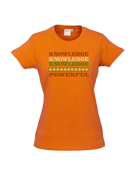 Knowledge is Powerful - Fitted Short Sleeve T-Shirt