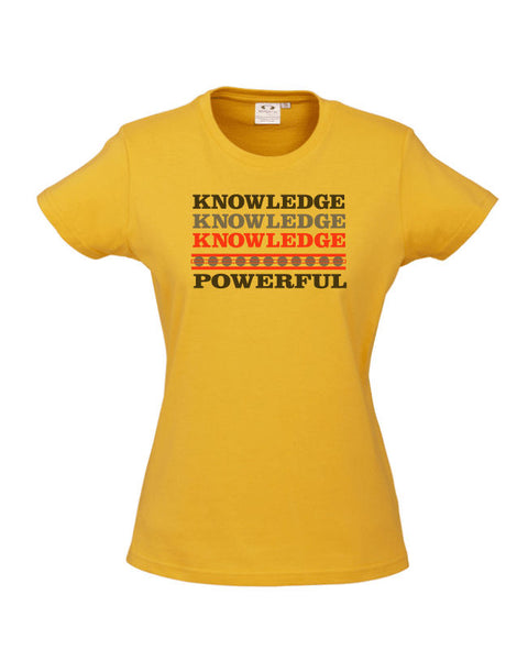 Knowledge is Powerful - Fitted Short Sleeve T-Shirt