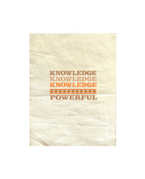 Knowledge is Powerful - Tea Towel
