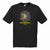 Flatlay black short sleeve t shirts with a designSun Catching up with the Moon - Ningaloo Solar Eclipse inspired Yinggarda and Payungu Language t shirt