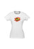 Fitted Short Sleeve T Shirt in white - with the words Vim and Vigour in a burst of colour